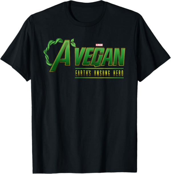 A Vegan Earth's Unsung Hero Humane Tee for Men and Women T-S... - Image 2